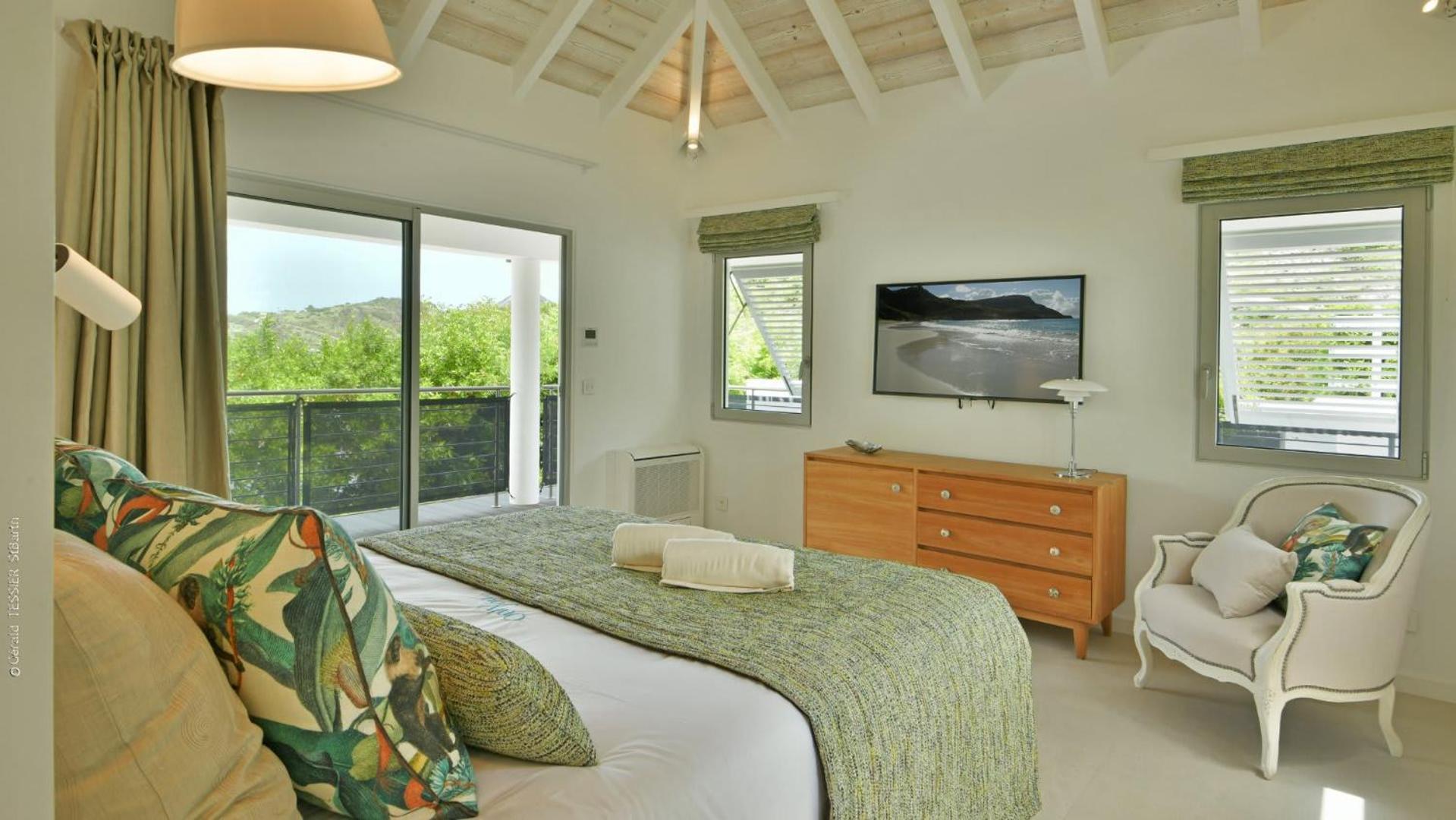 Modern Villa With Two Swimming Pools Petit Cul-de-Sac 外观 照片