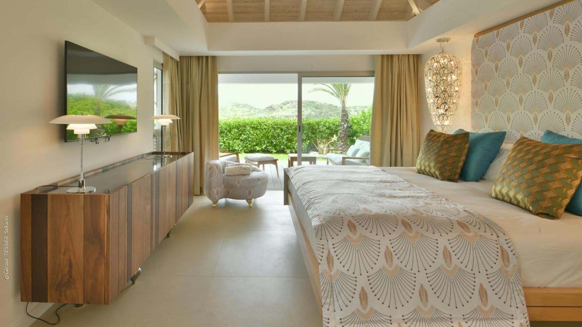 Modern Villa With Two Swimming Pools Petit Cul-de-Sac 外观 照片