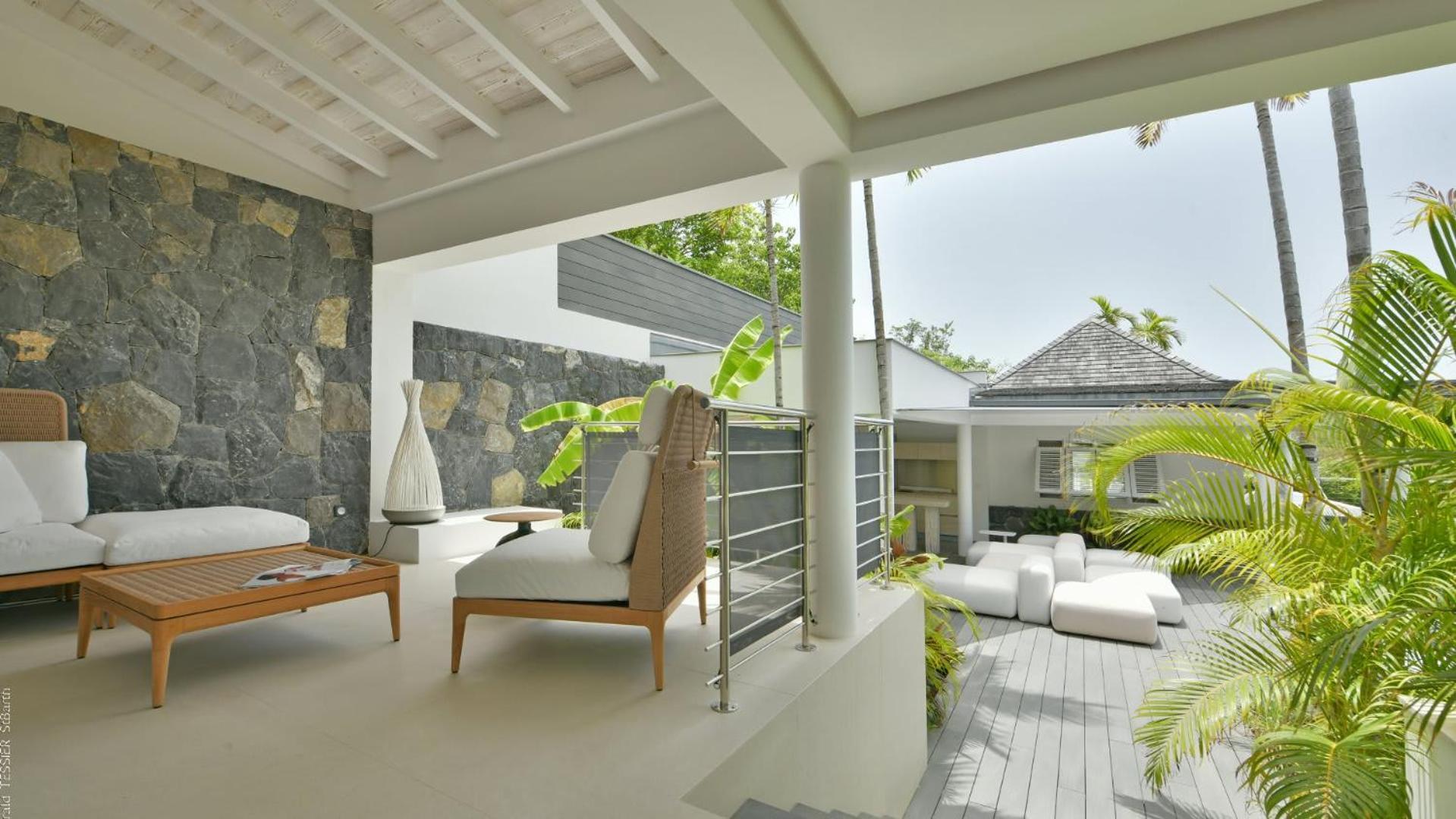 Modern Villa With Two Swimming Pools Petit Cul-de-Sac 外观 照片