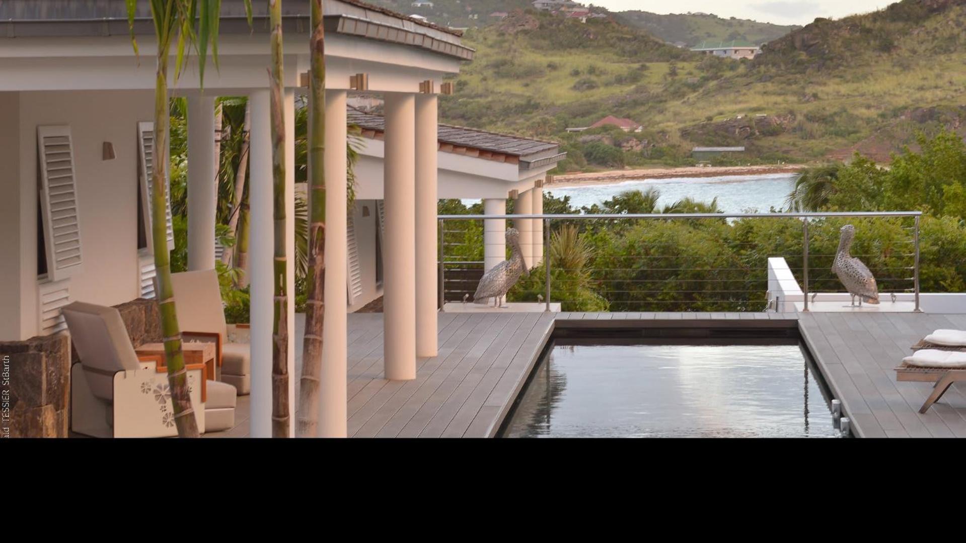 Modern Villa With Two Swimming Pools Petit Cul-de-Sac 外观 照片