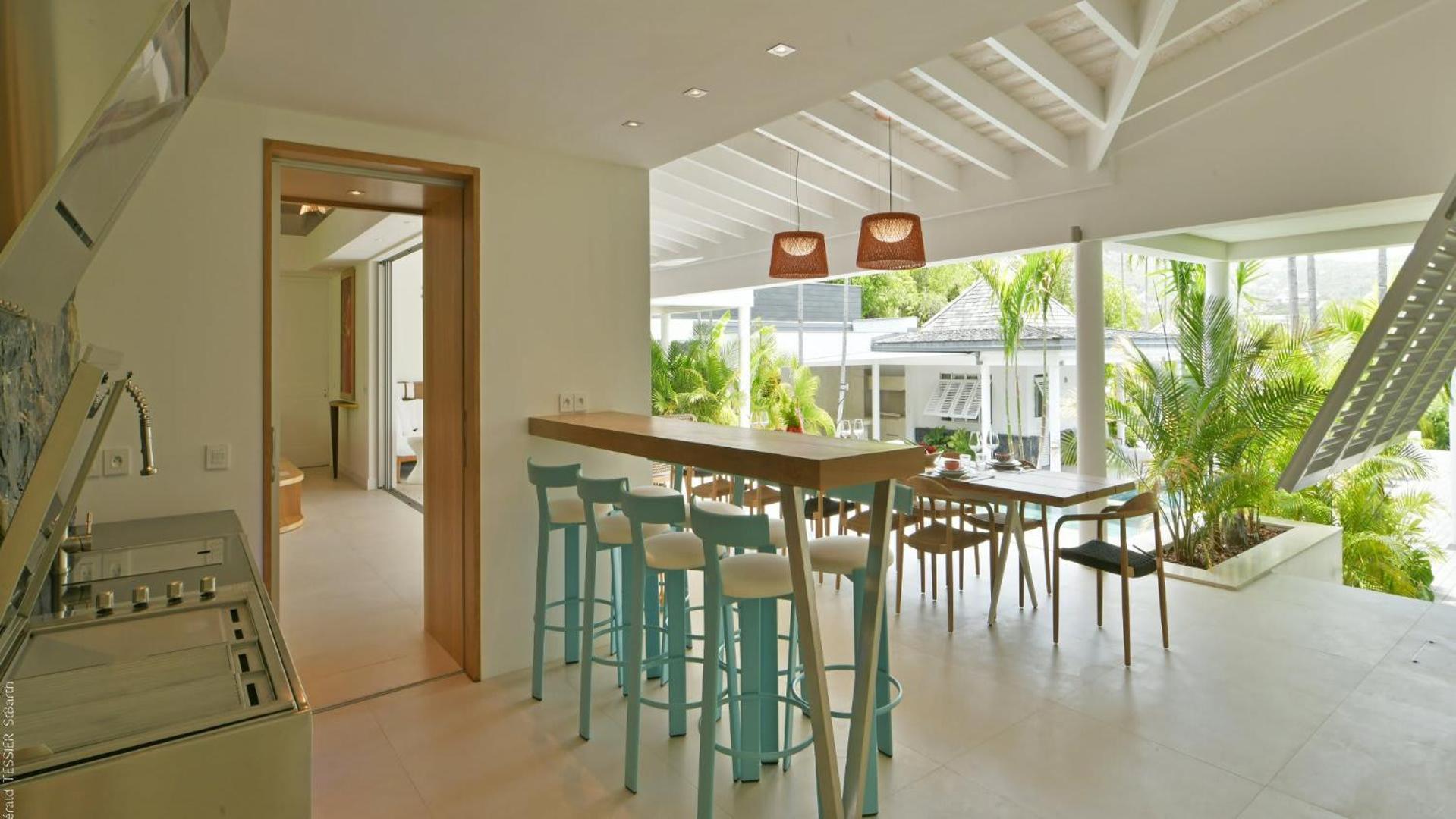 Modern Villa With Two Swimming Pools Petit Cul-de-Sac 外观 照片
