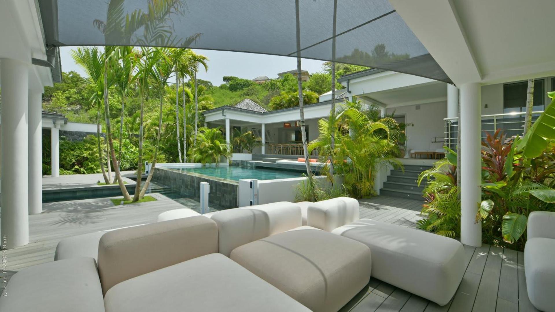 Modern Villa With Two Swimming Pools Petit Cul-de-Sac 外观 照片