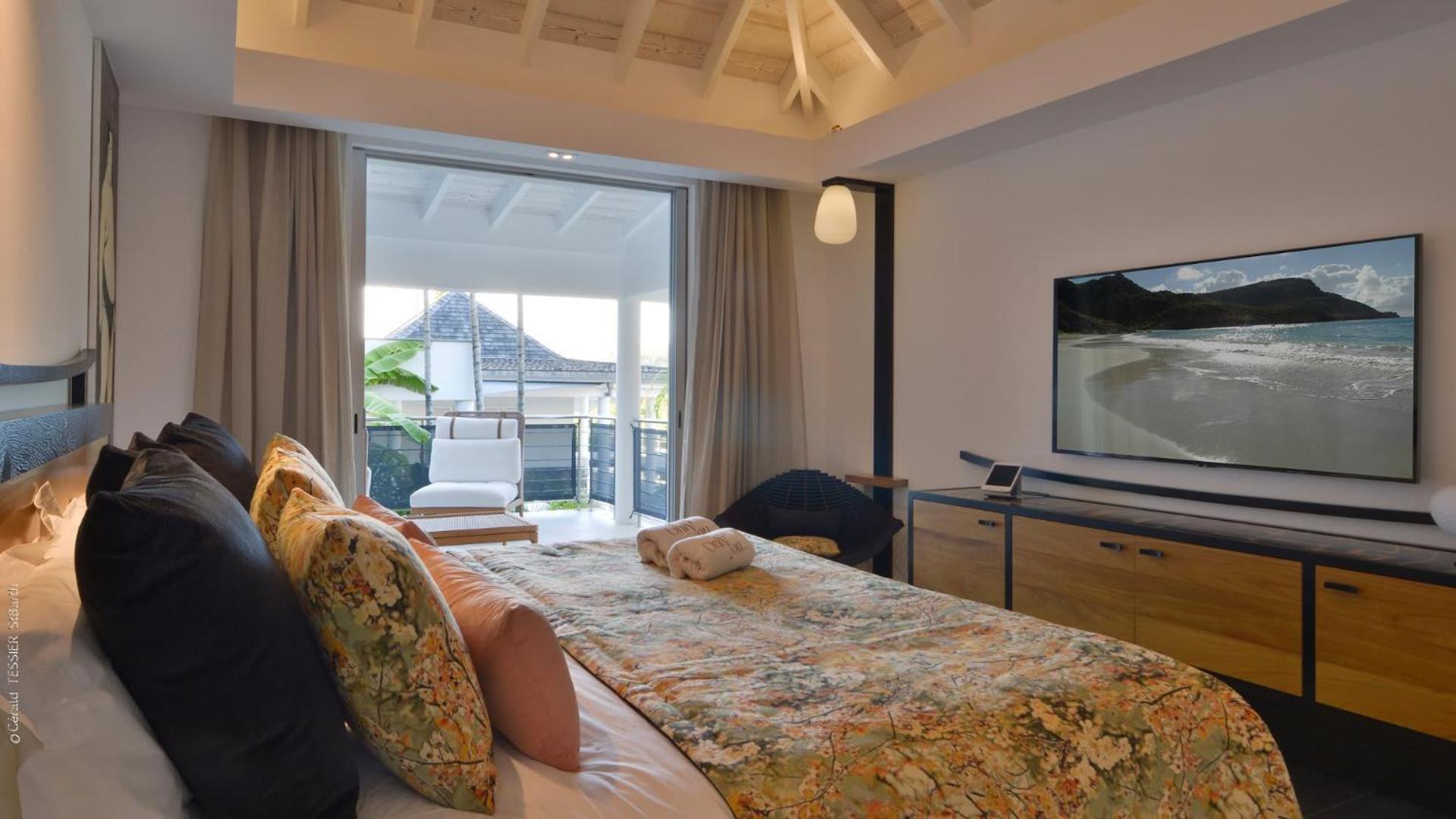 Modern Villa With Two Swimming Pools Petit Cul-de-Sac 外观 照片