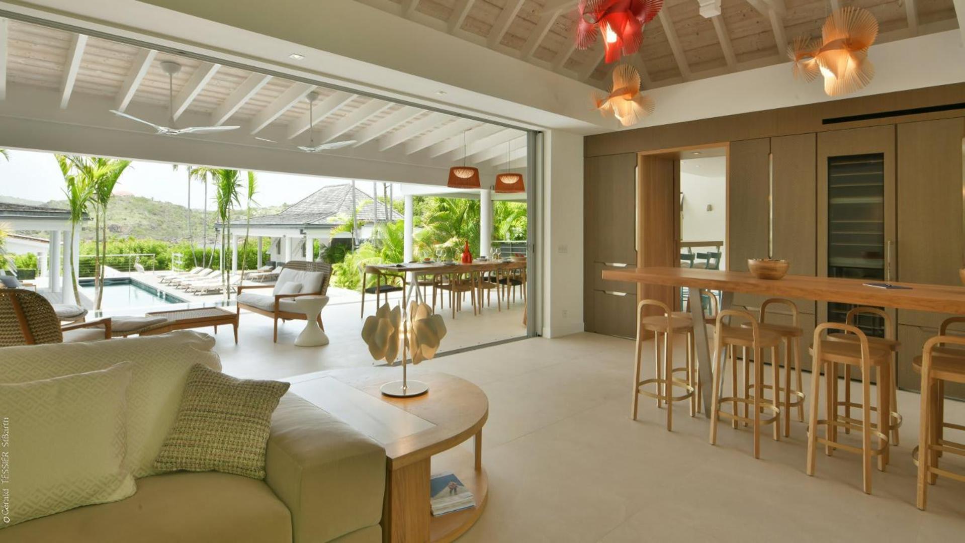 Modern Villa With Two Swimming Pools Petit Cul-de-Sac 外观 照片