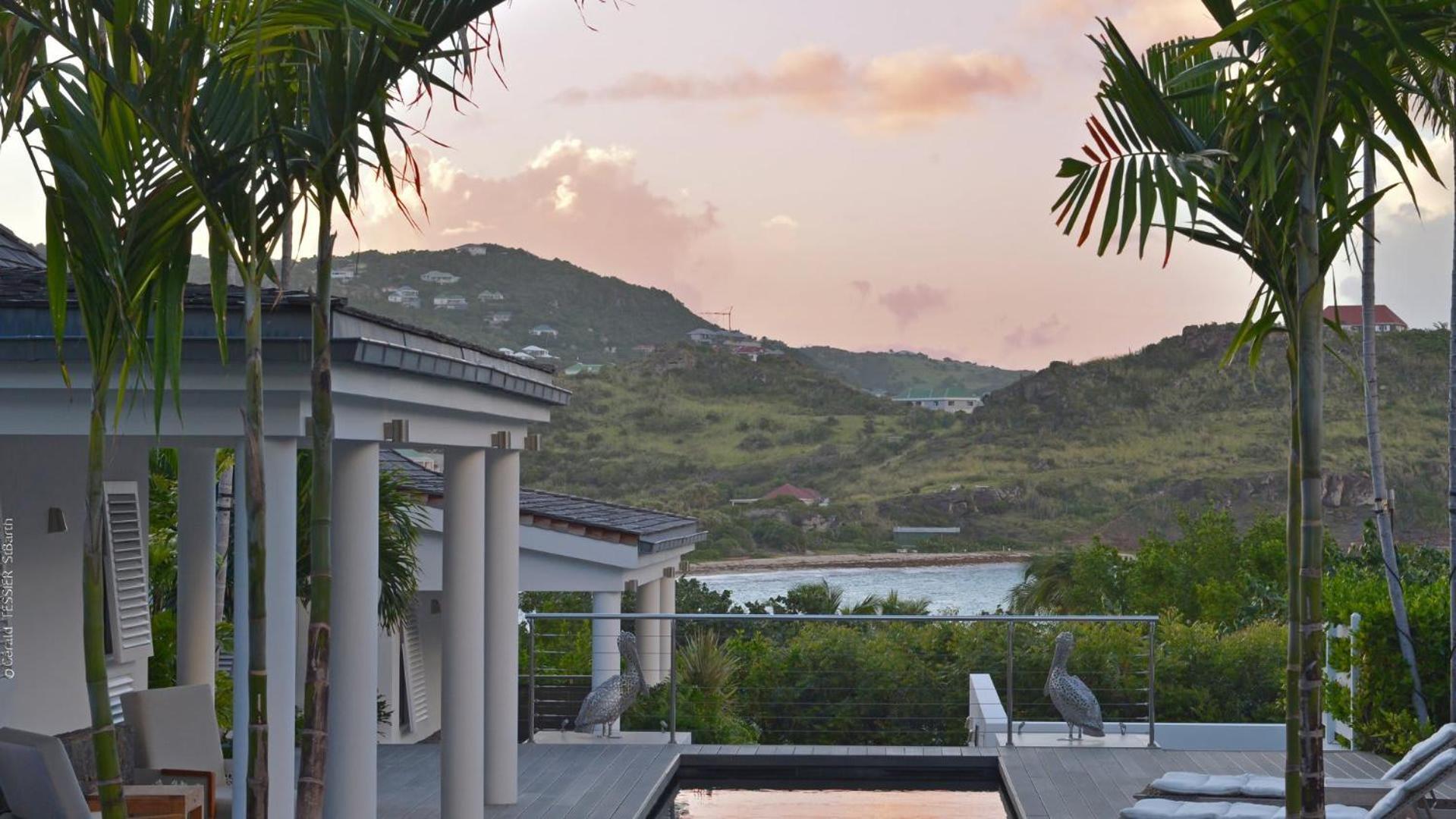 Modern Villa With Two Swimming Pools Petit Cul-de-Sac 外观 照片