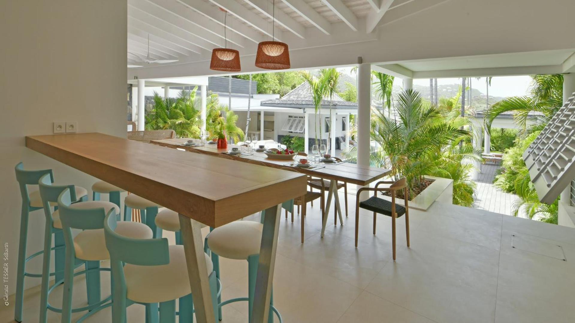 Modern Villa With Two Swimming Pools Petit Cul-de-Sac 外观 照片