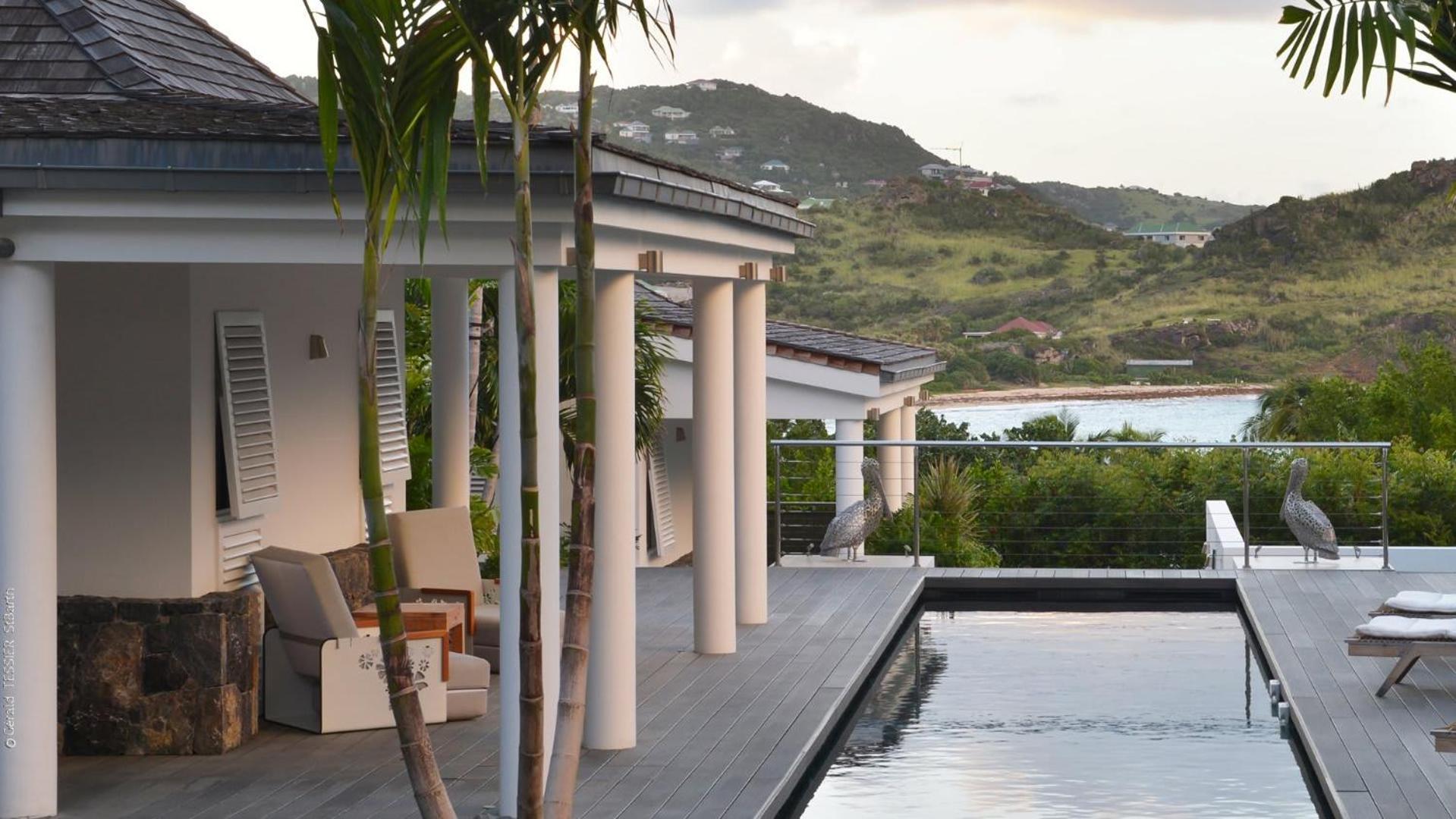 Modern Villa With Two Swimming Pools Petit Cul-de-Sac 外观 照片